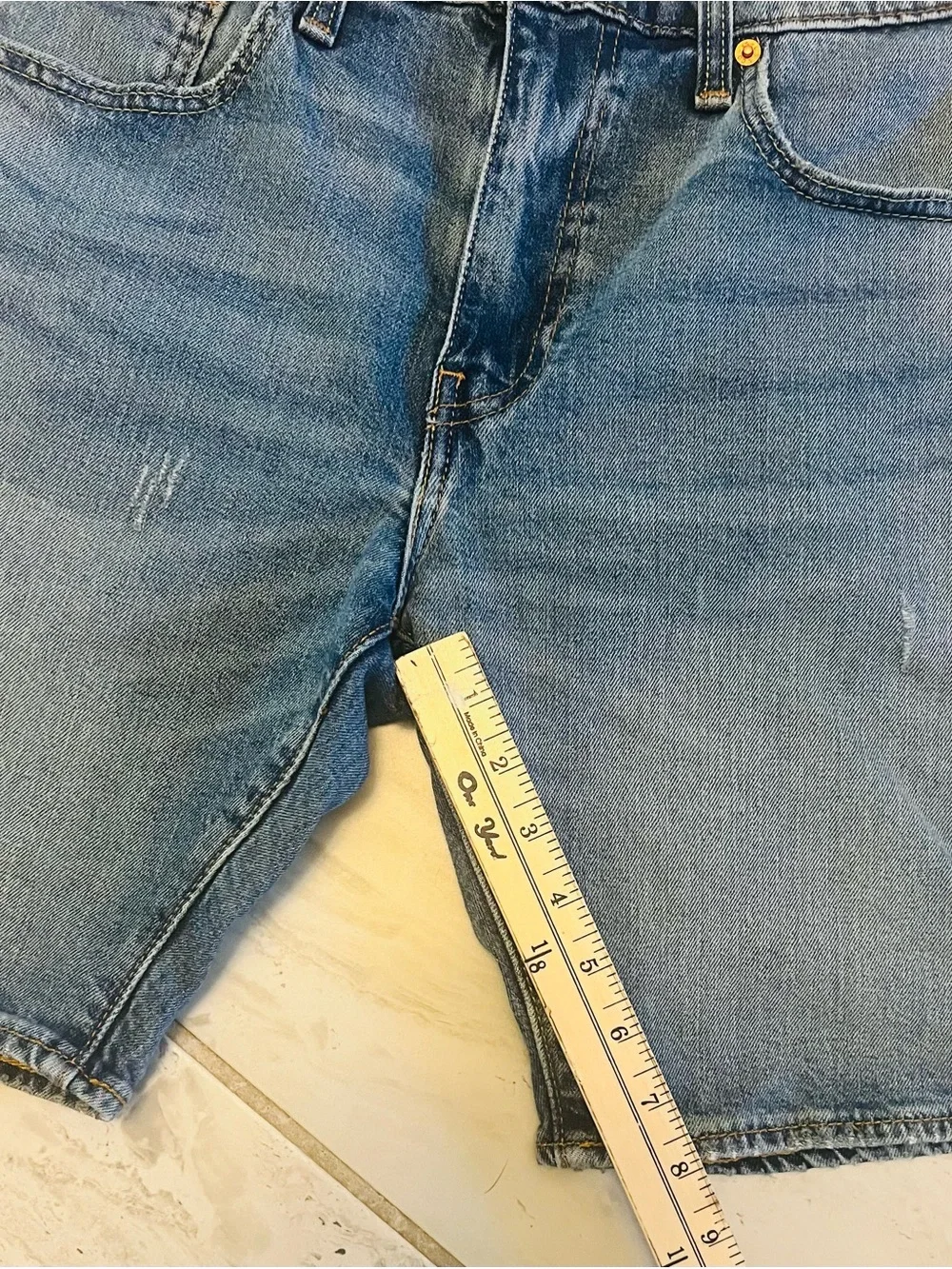 Levi’s Premium 412 Men’s Denim Shorts W32 Blue